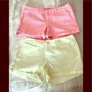 Cute Tribal Print American Eagle shorts! 2 for $20